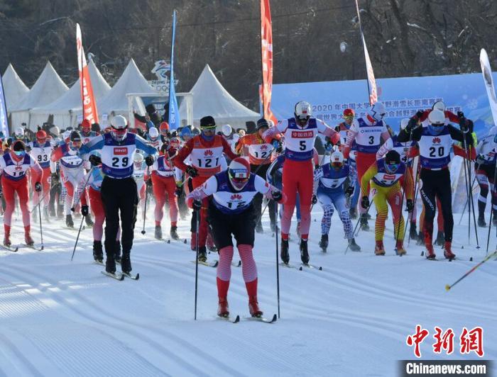 第十九届长春净月潭瓦萨滑雪节启幕 五项赛事同